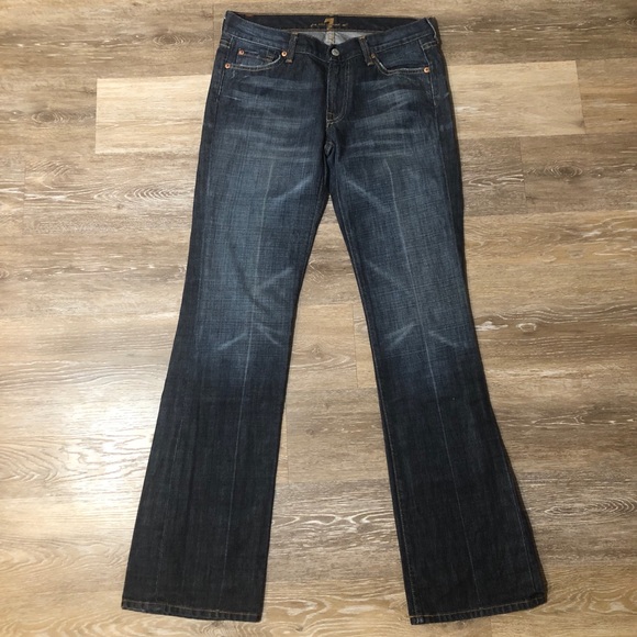 7 for all mankind bootcut jeans size 30 - Picture 2 of 15
